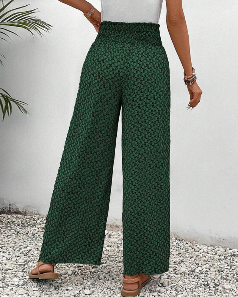 Sofia | High-waisted Flowy Pants