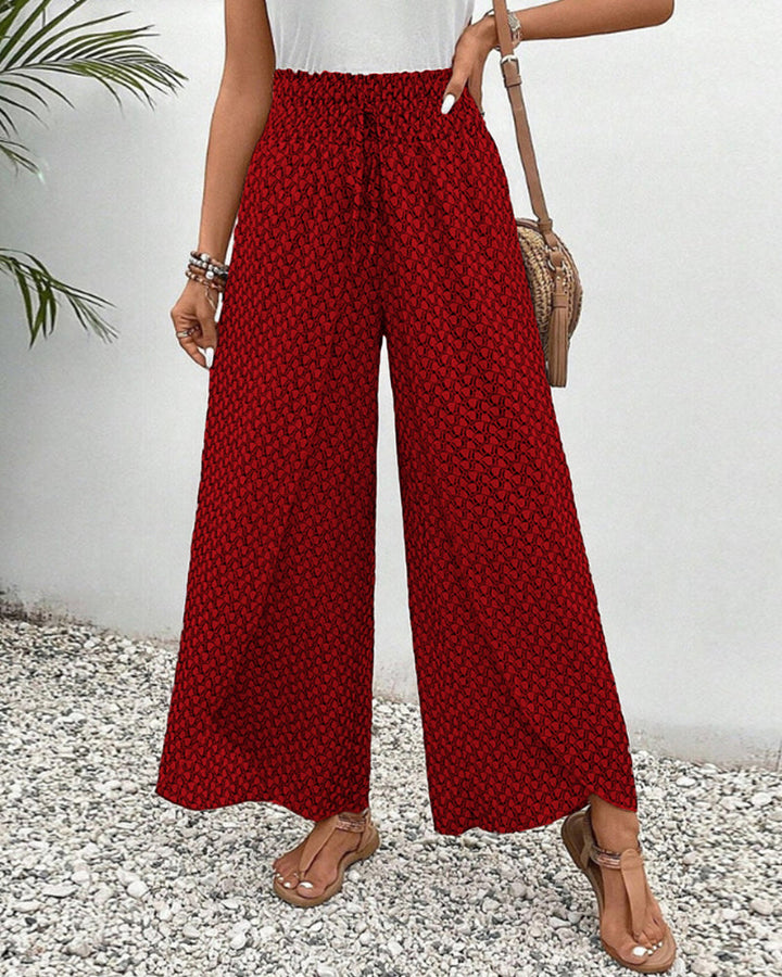 Sofia | High-waisted Flowy Pants