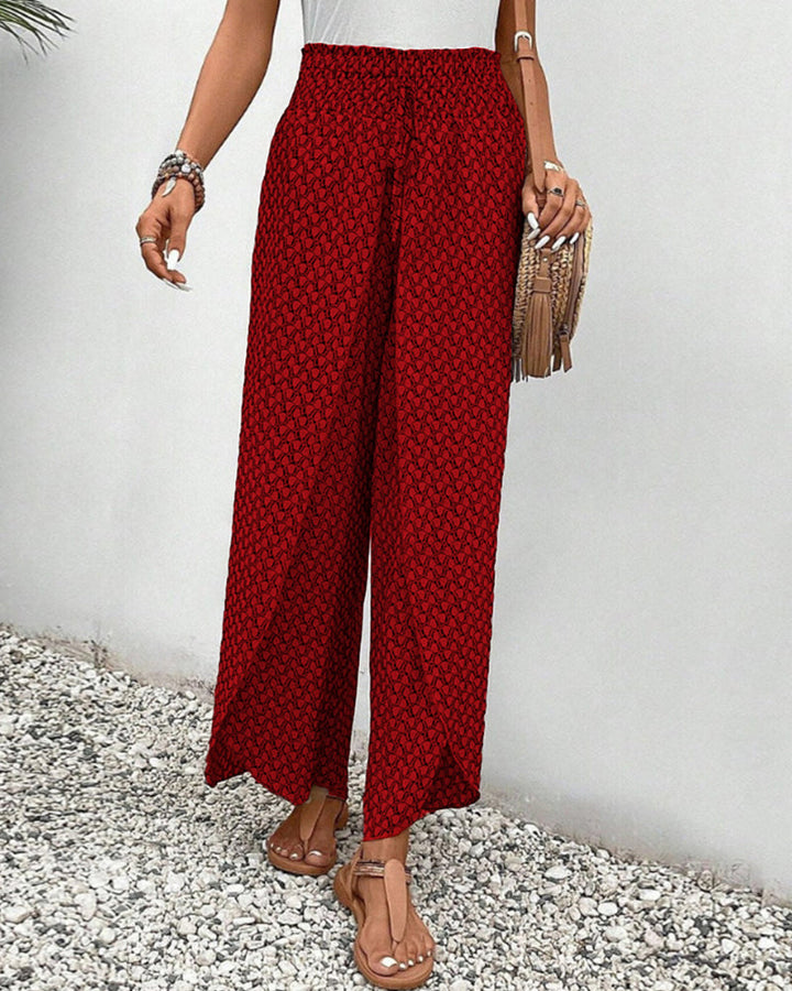 Sofia | High-waisted Flowy Pants