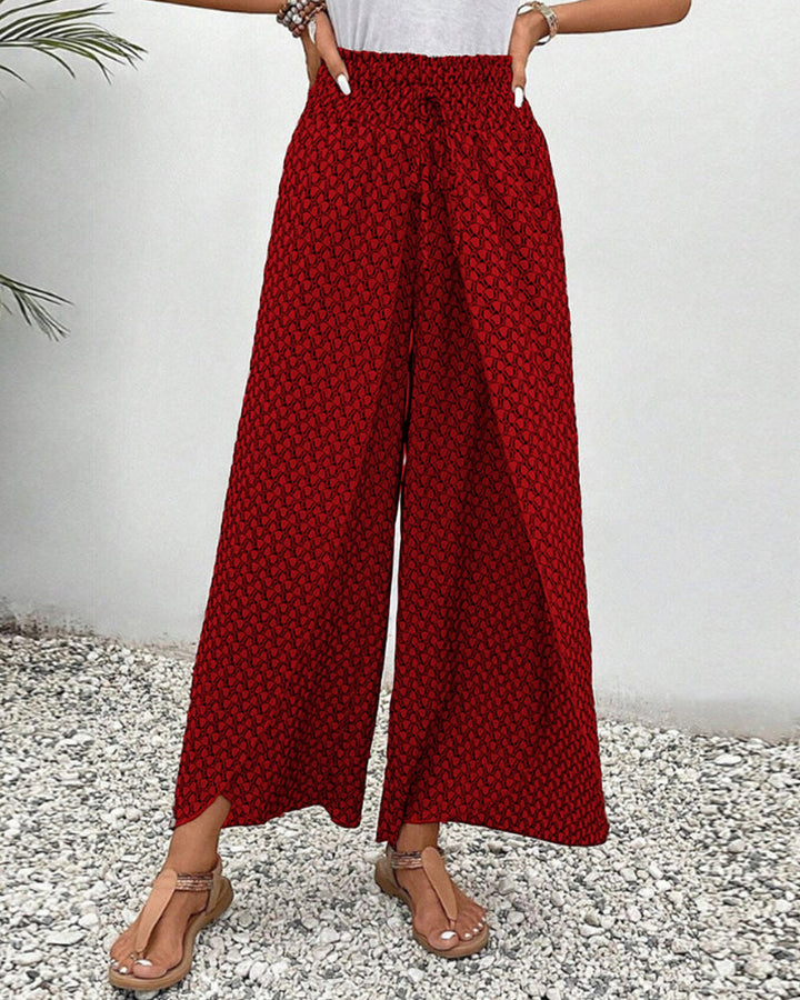 Sofia | High-waisted Flowy Pants