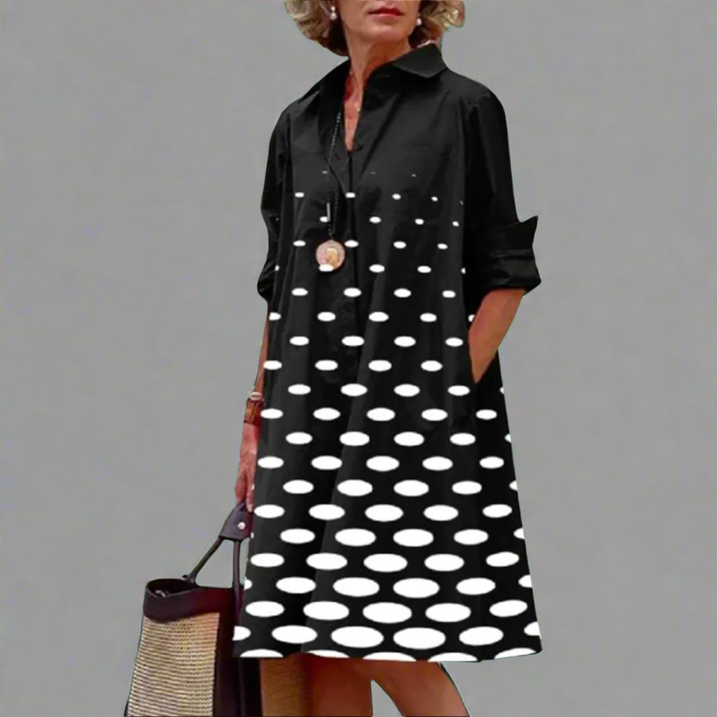 Yvonne™ | Robe Midi Luxe au Design Élégant