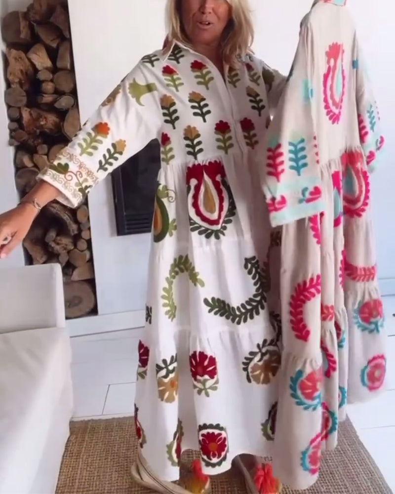 Alodia | Printed Floral Dress