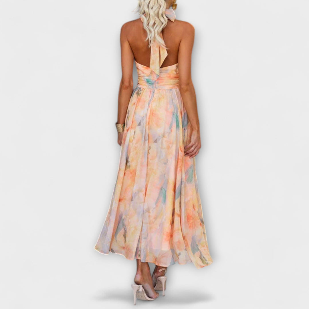 Joa | Maxi Robe Imprimée Aquarelle