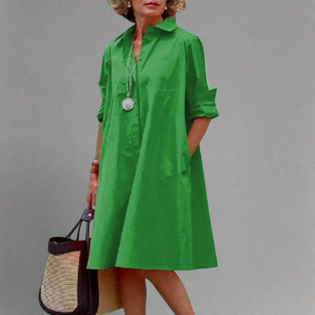 Bernadette™ | Robe Midi Élégante au Charme Intemporel