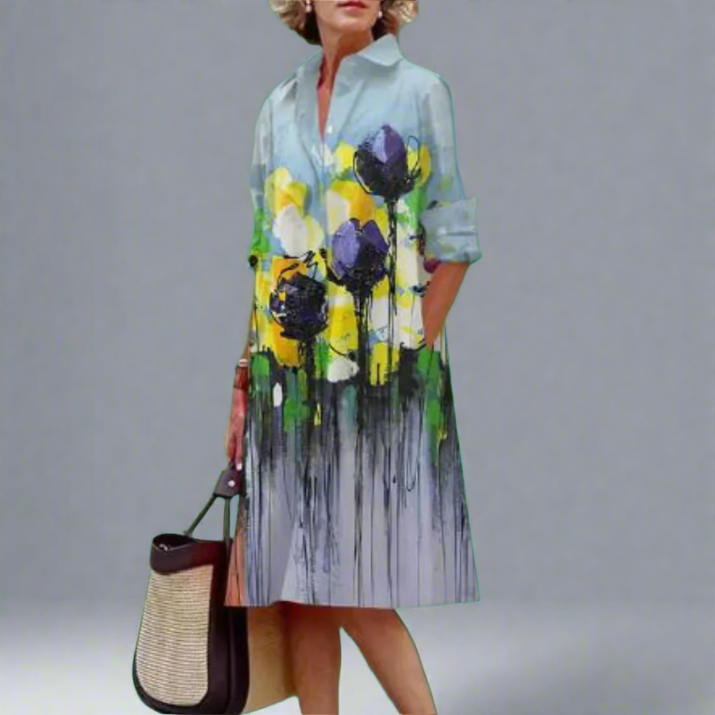 Yvette™ | Robe Midi Élégante Premium pour Toutes les Occasions