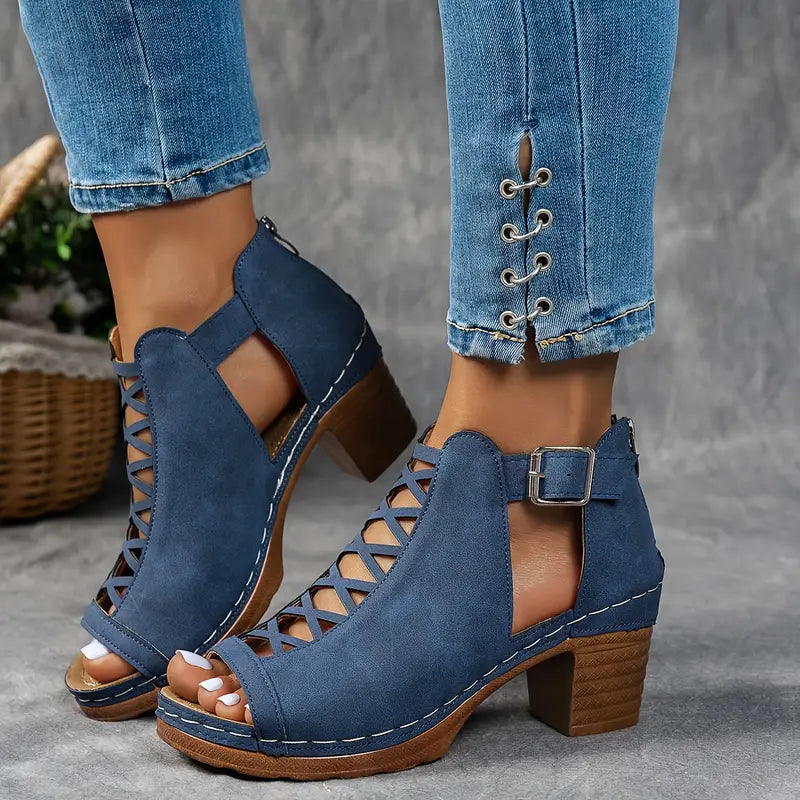 Caril | Orthopedic Stylish High Heel Sandal