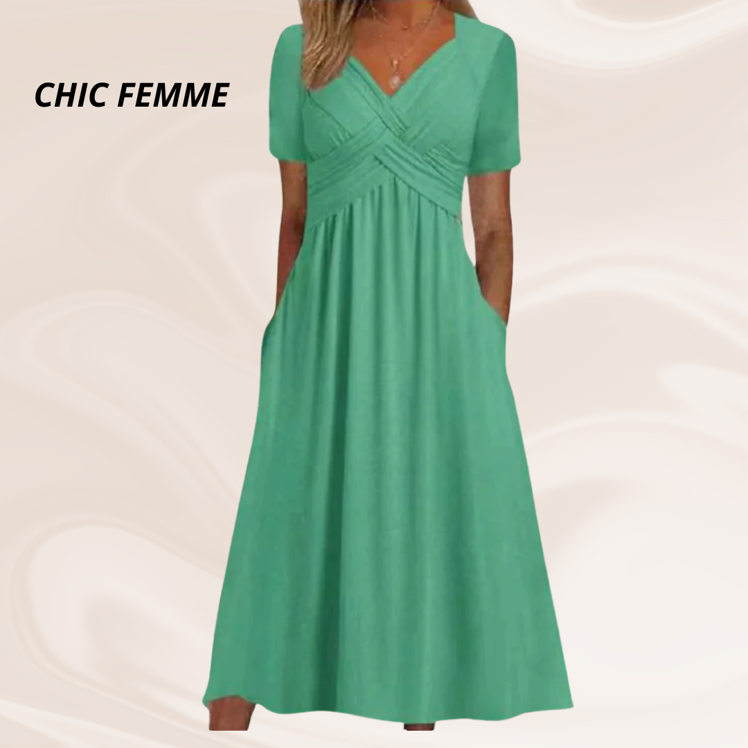 Rosella | Élégante Robe Flatteuse