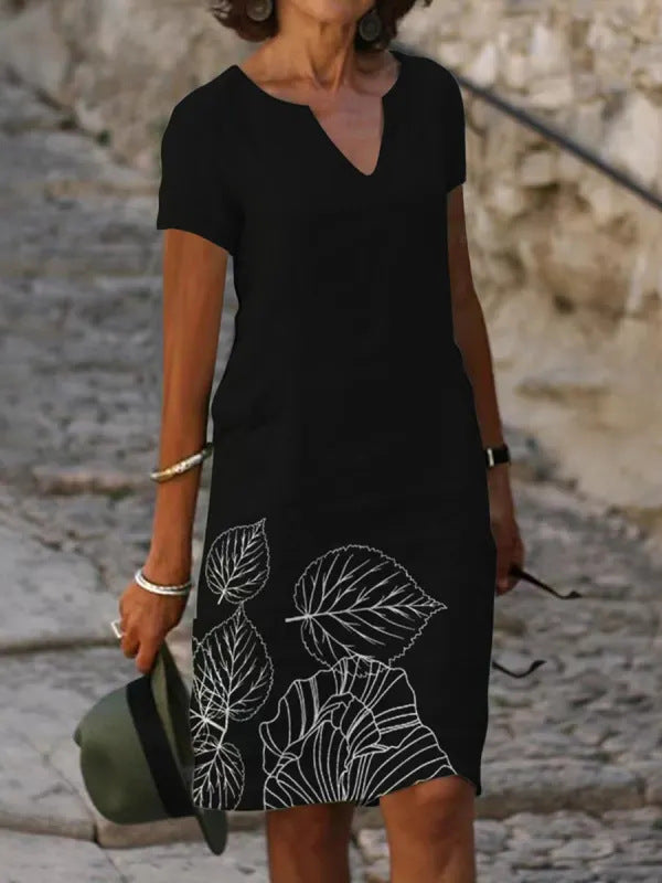 Jovie | Elegant Dress with V-Neckline