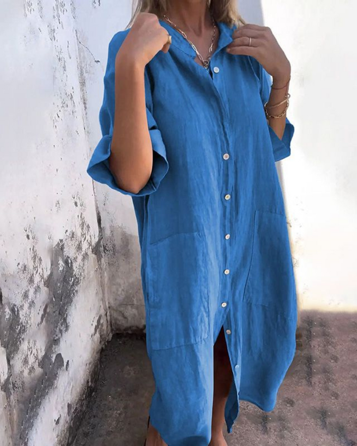 Cadie | Ibiza Style Shirt Dress