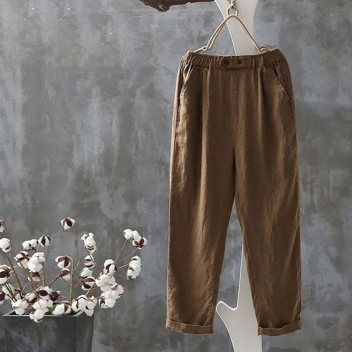 Judy | Comfortable Cotton and Linen Pants
