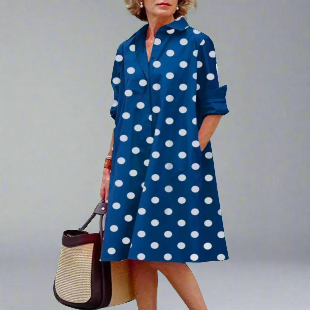 Anneliese™ | Robe Midi Luxe au Design Élégant