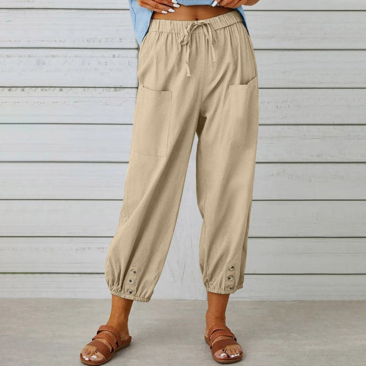 Dera | Cotton Linen Pants