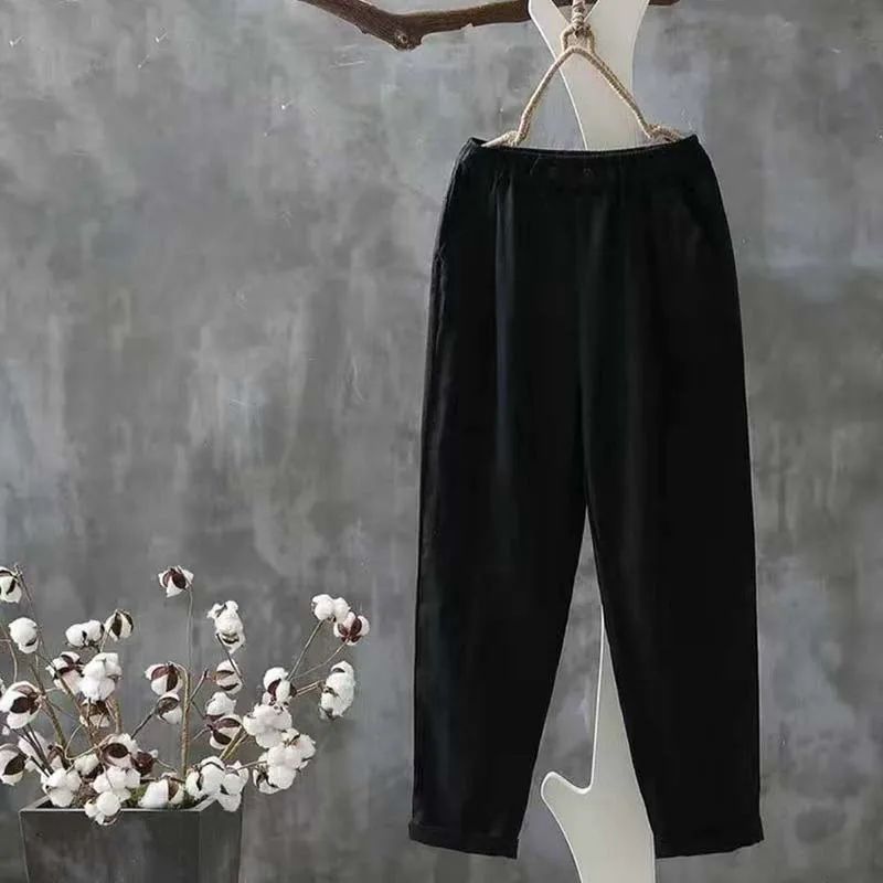 Judy | Comfortable Cotton and Linen Pants