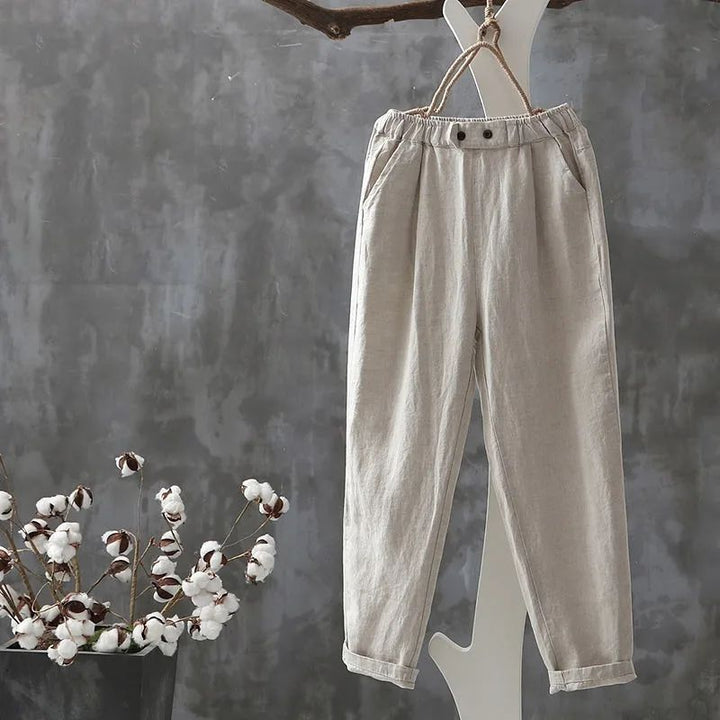 Judy | Comfortable Cotton and Linen Pants