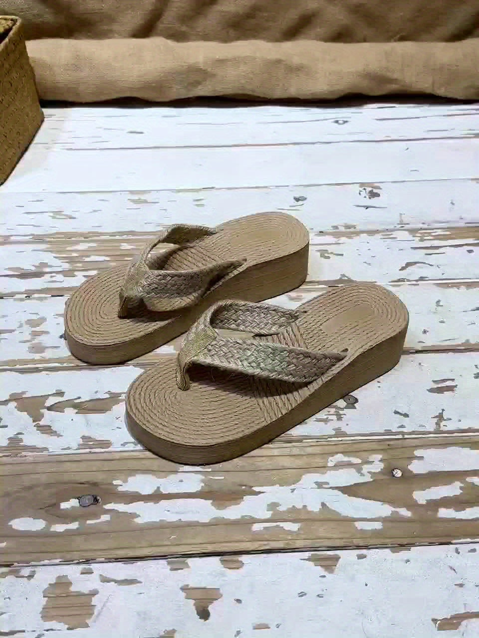 Yani | Orthopedic Woven Platform Sandals