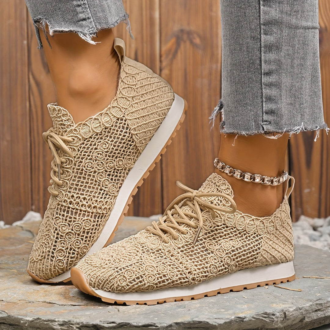 Lacy | Orthopedic Boho Slip-On Sneakers