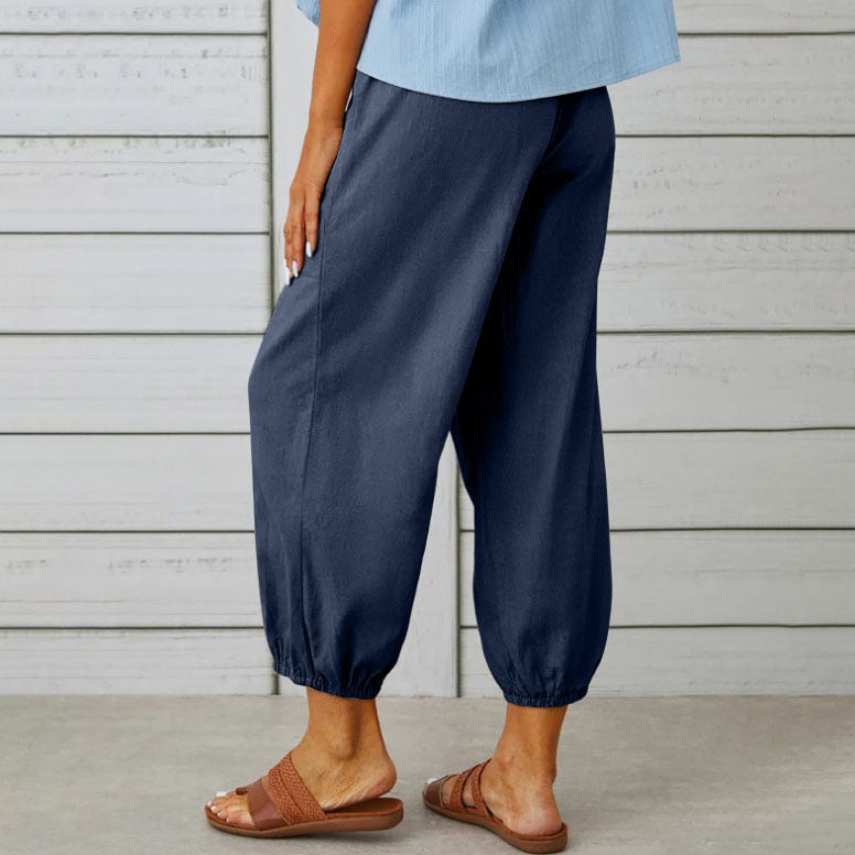 Dera | Cotton Linen Pants