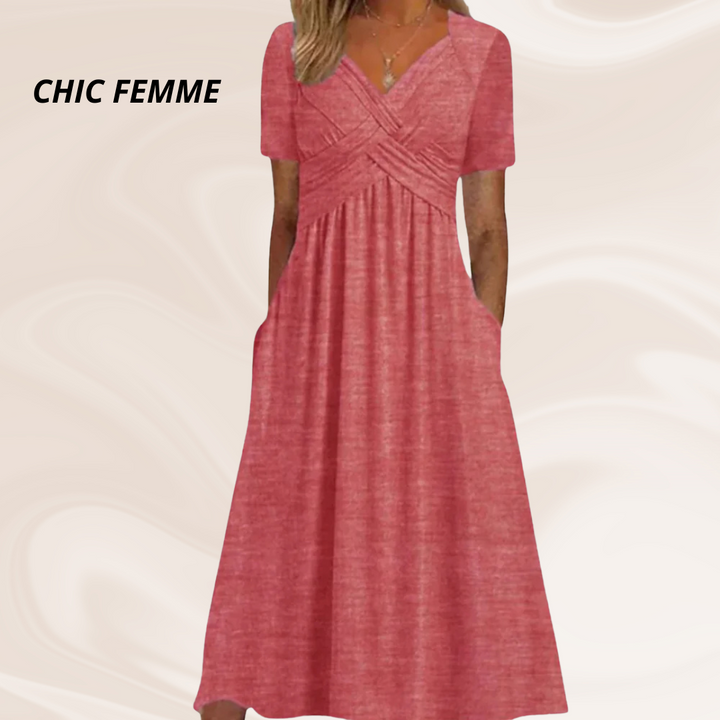 Rosella | Élégante Robe Flatteuse