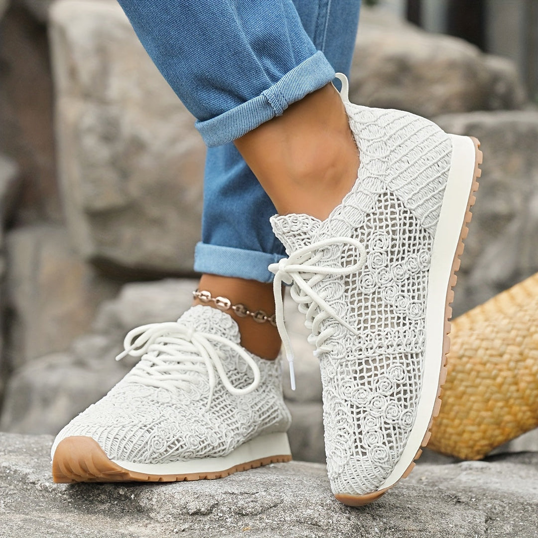 Lacy | Orthopedic Boho Slip-On Sneakers