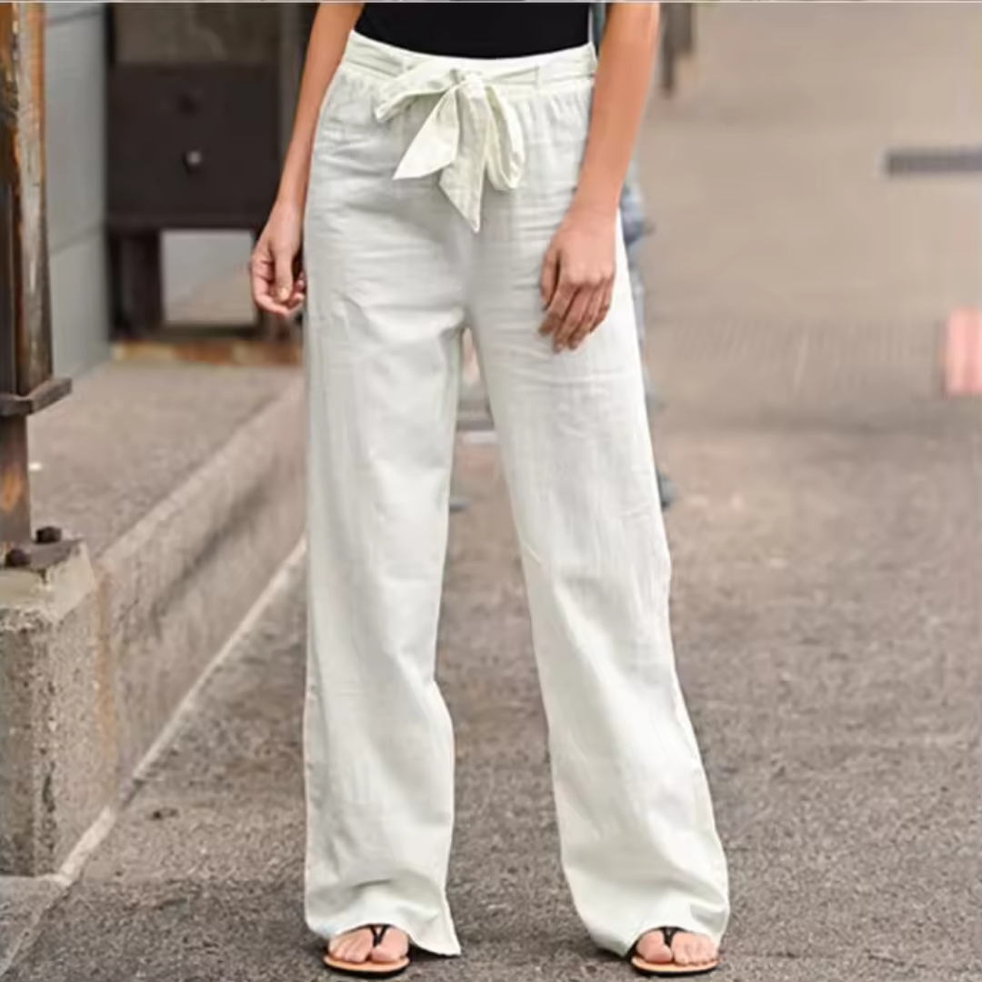 Annabel |  Cotton and Linen Pants