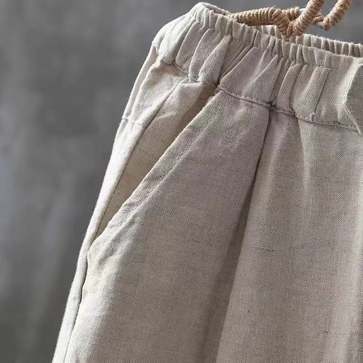Judy | Comfortable Cotton and Linen Pants