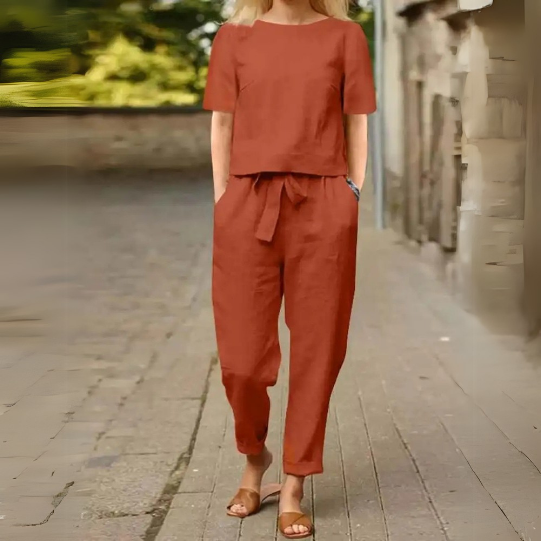 Delia | Bohemian Cotton Jumpsuit