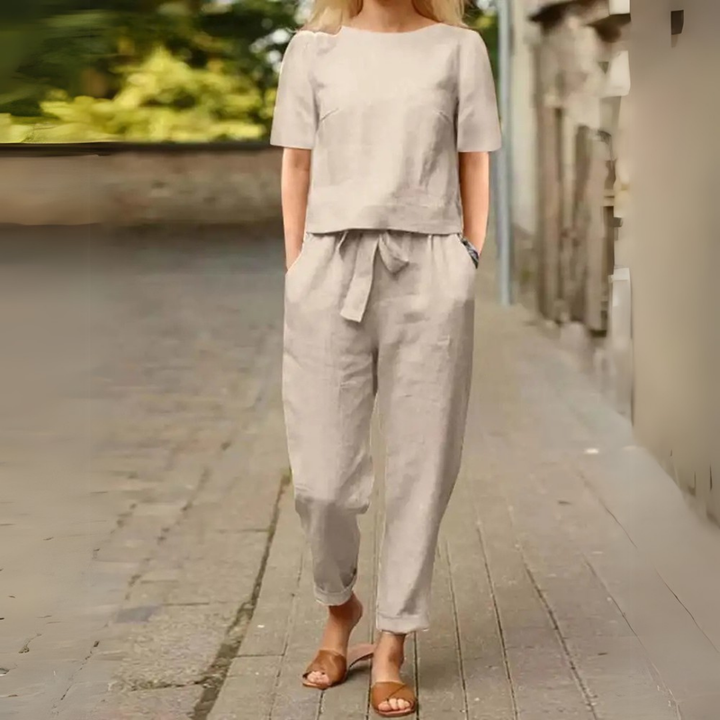 Delia | Bohemian Cotton Jumpsuit