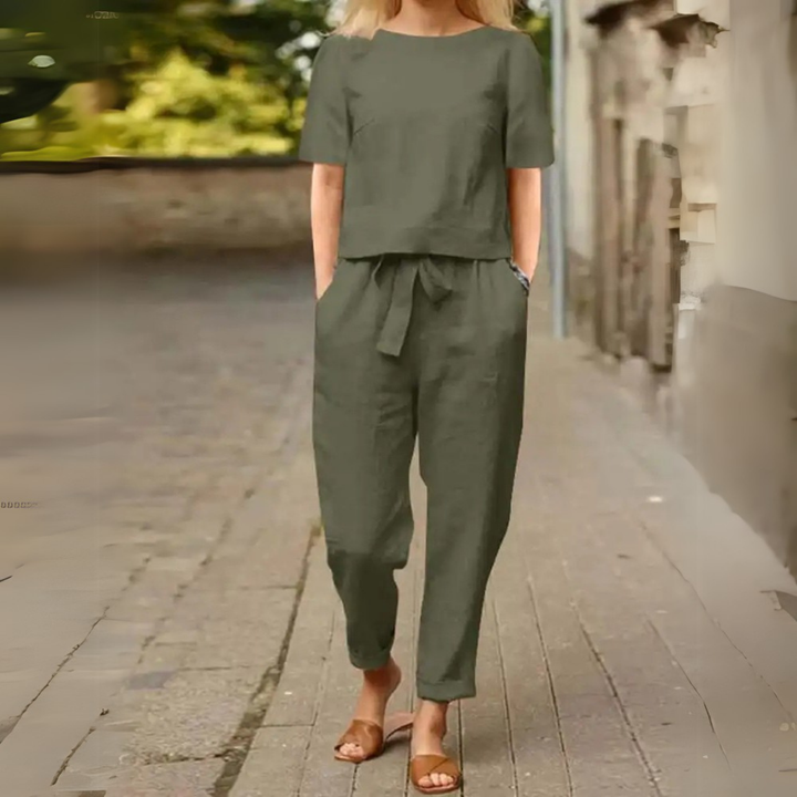 Delia | Bohemian Cotton Jumpsuit