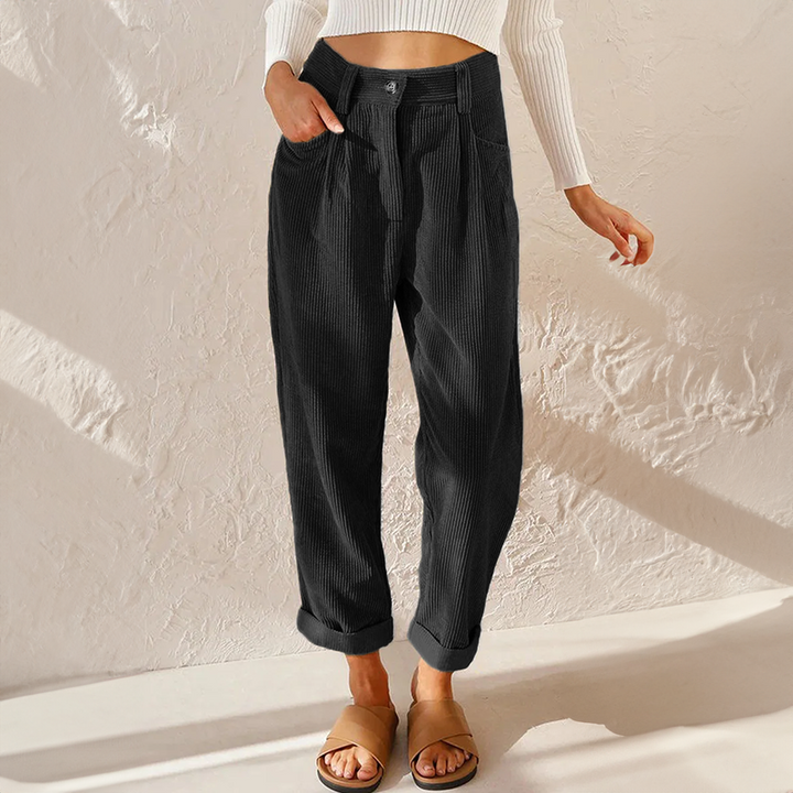 Elize | Casual Corduroy Pants