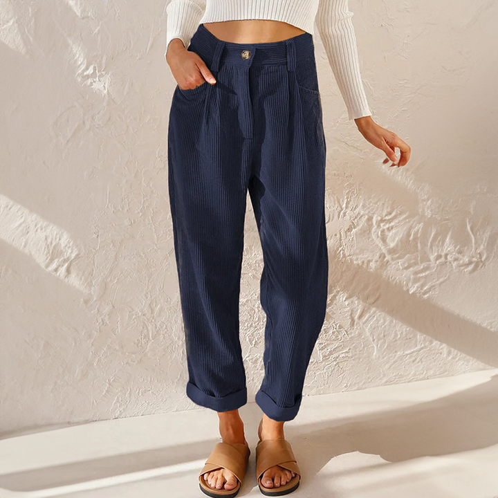 Elize | Casual Corduroy Pants
