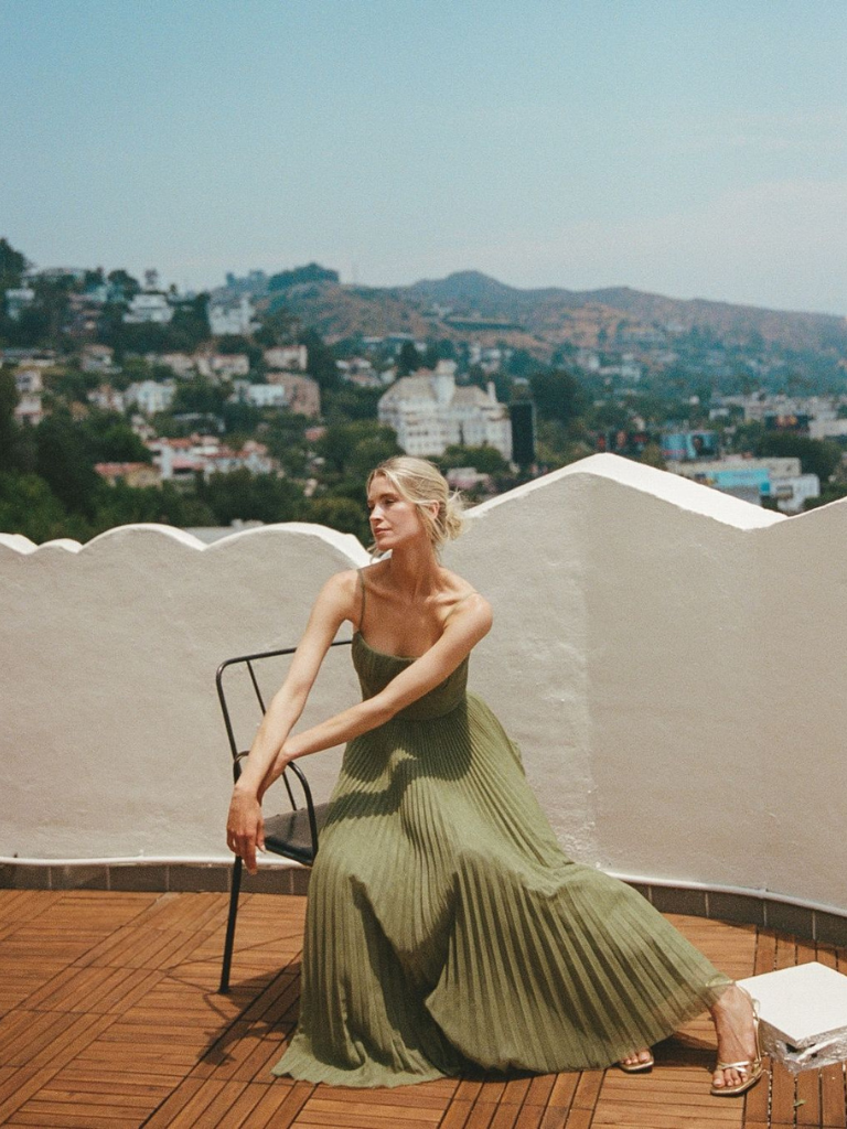 Claire | Élégante Robe Verte