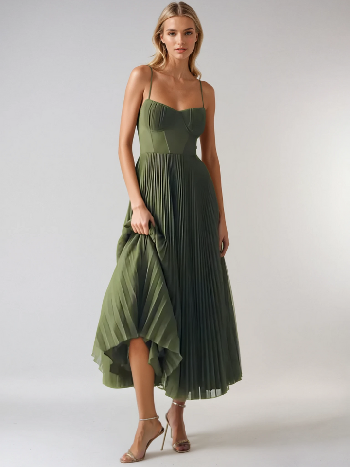 Claire | Élégante Robe Verte