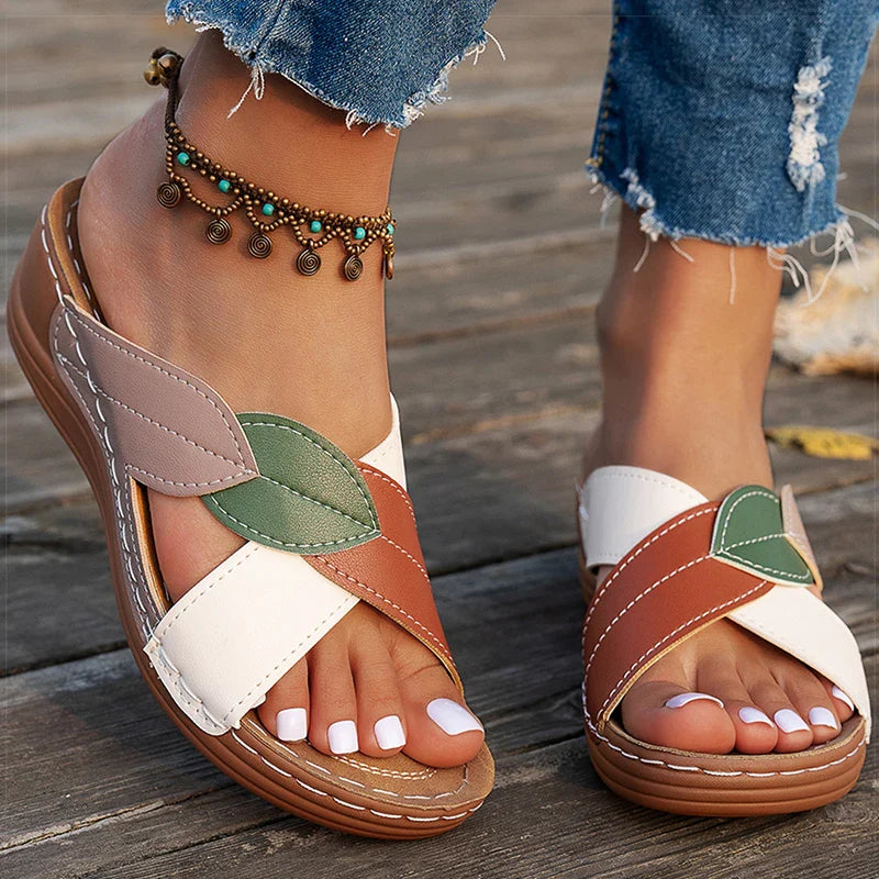Hina | Orthopedic Leaf Sandals
