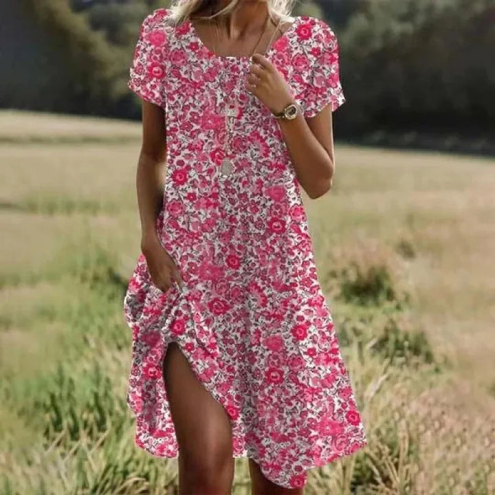 Valen | Stylish Flowing Casual Dress