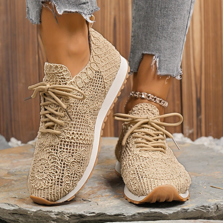 Lacy | Orthopedic Boho Slip-On Sneakers