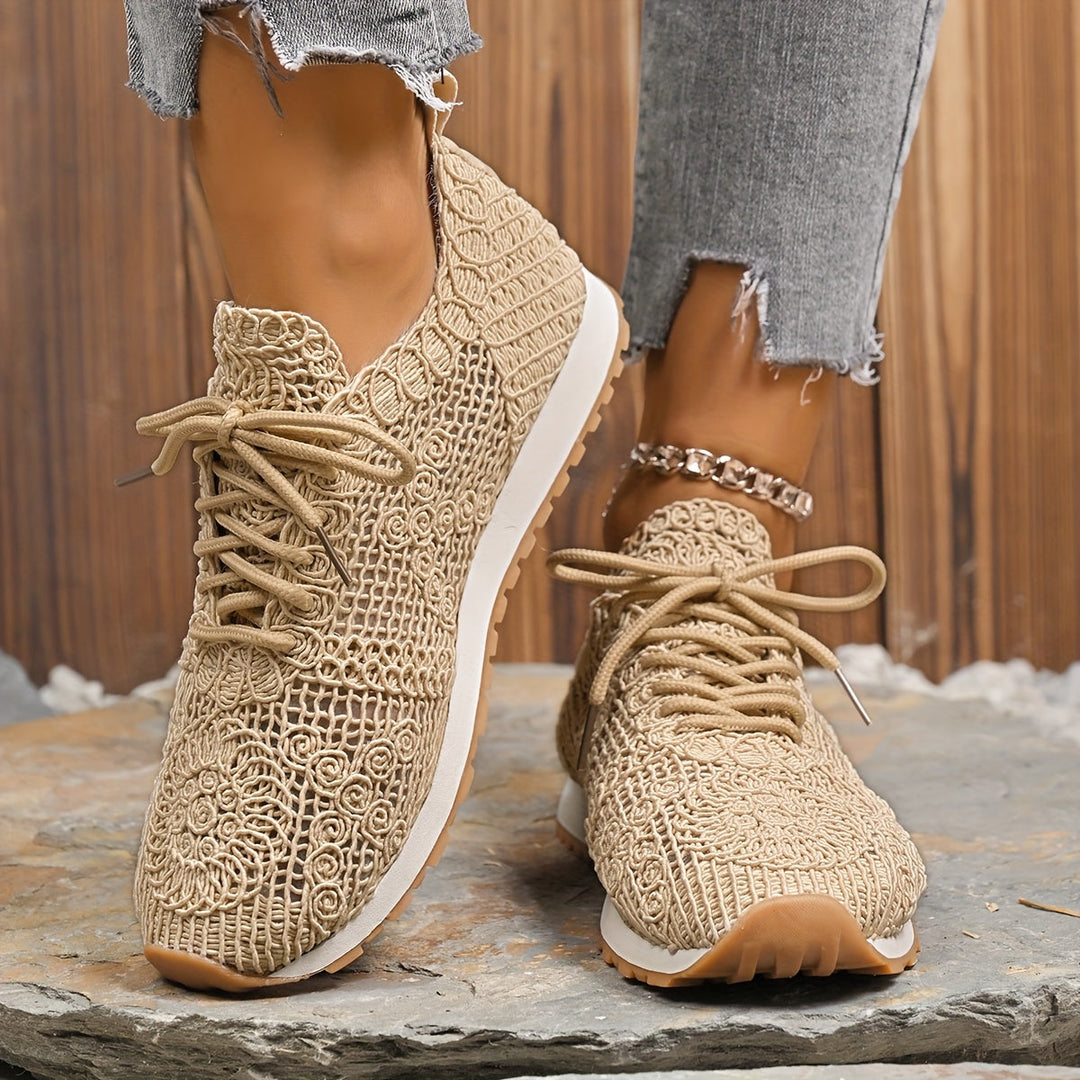 Lacy | Orthopedic Boho Slip-On Sneakers