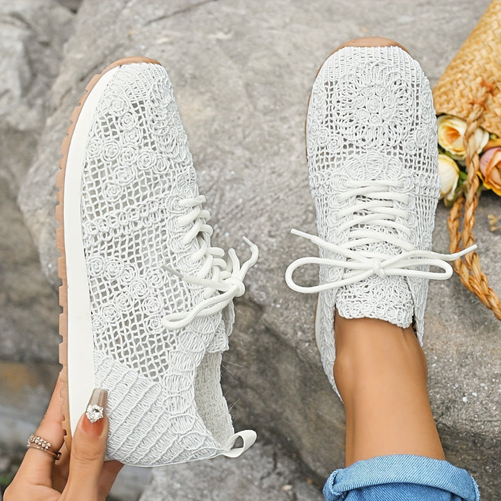 Lacy | Orthopedic Boho Slip-On Sneakers