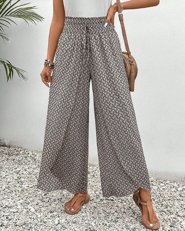 Sofia | High-waisted Flowy Pants