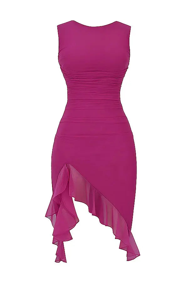 Charlotte | Robe Midi avec Volants