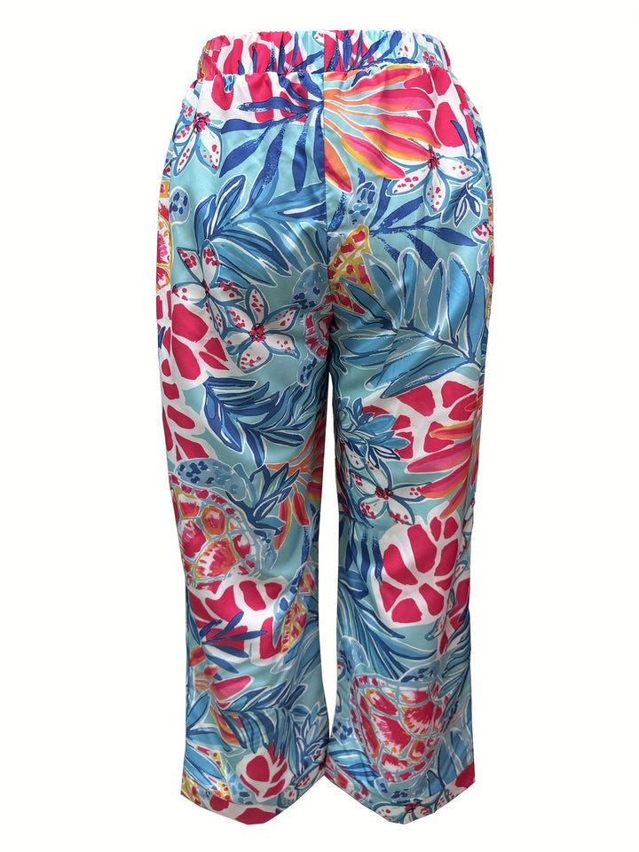 Viel | Airy Floral Pants