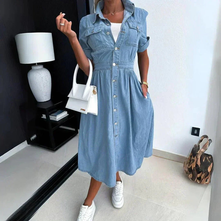 Hanna | Trendy Denim Dress