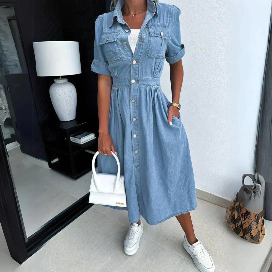 Hanna | Trendy Denim Dress