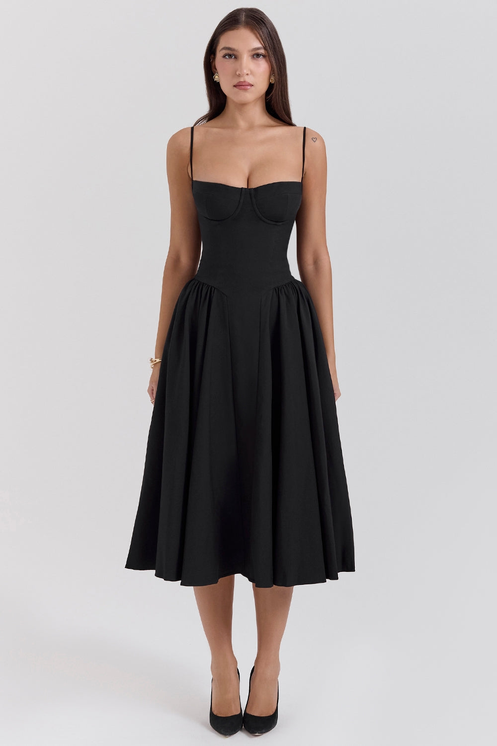 Celine | Midi Corset Dress