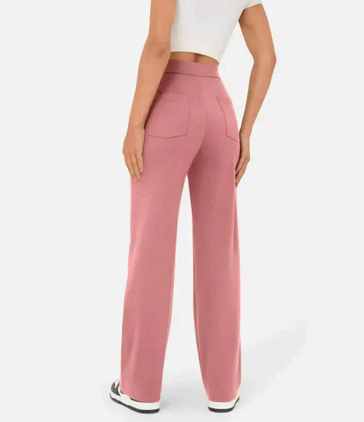 Lea | High-Waisted Elastische Casual Pants