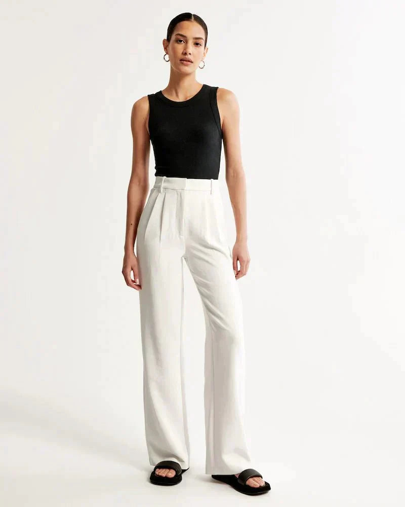 Lena | Tailored Wide-Leg Pants