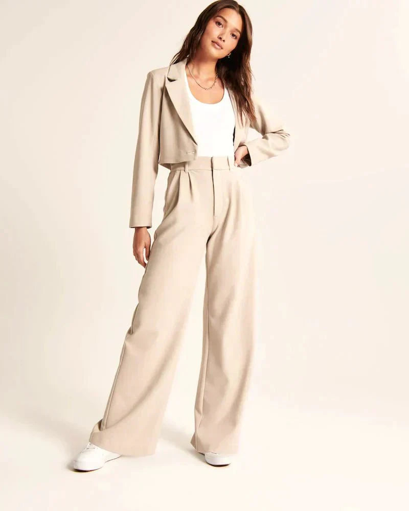 Lena | Tailored Wide-Leg Pants