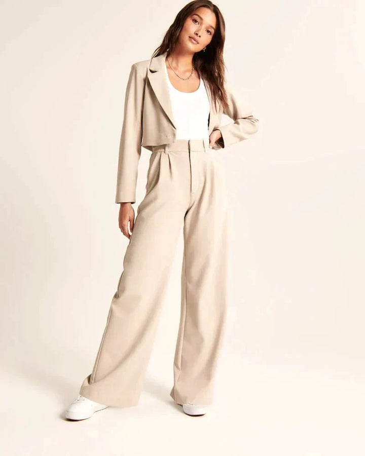 Lena | Tailored Wide-Leg Pants