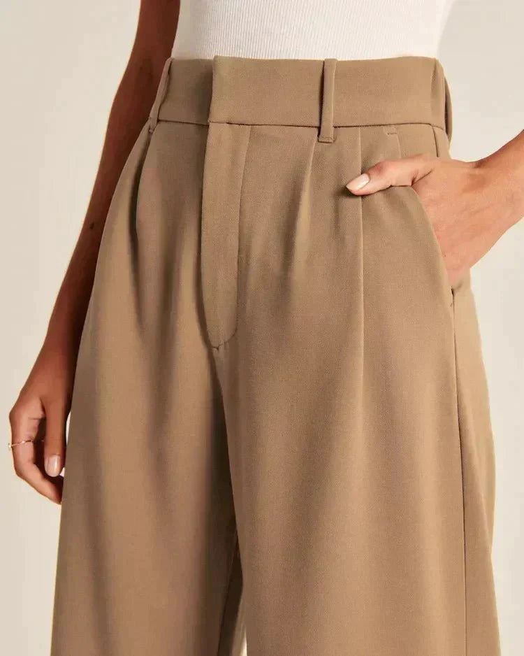 Lena | Tailored Wide-Leg Pants