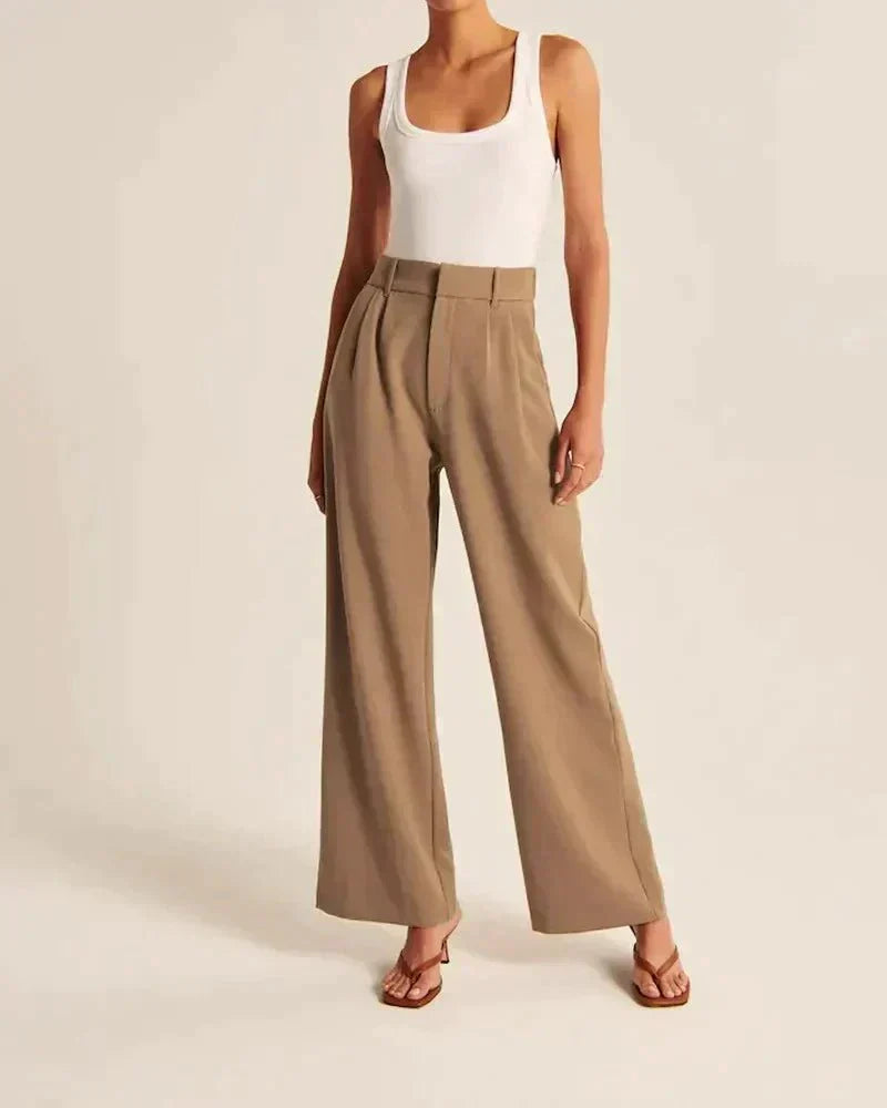 Lena | Tailored Wide-Leg Pants