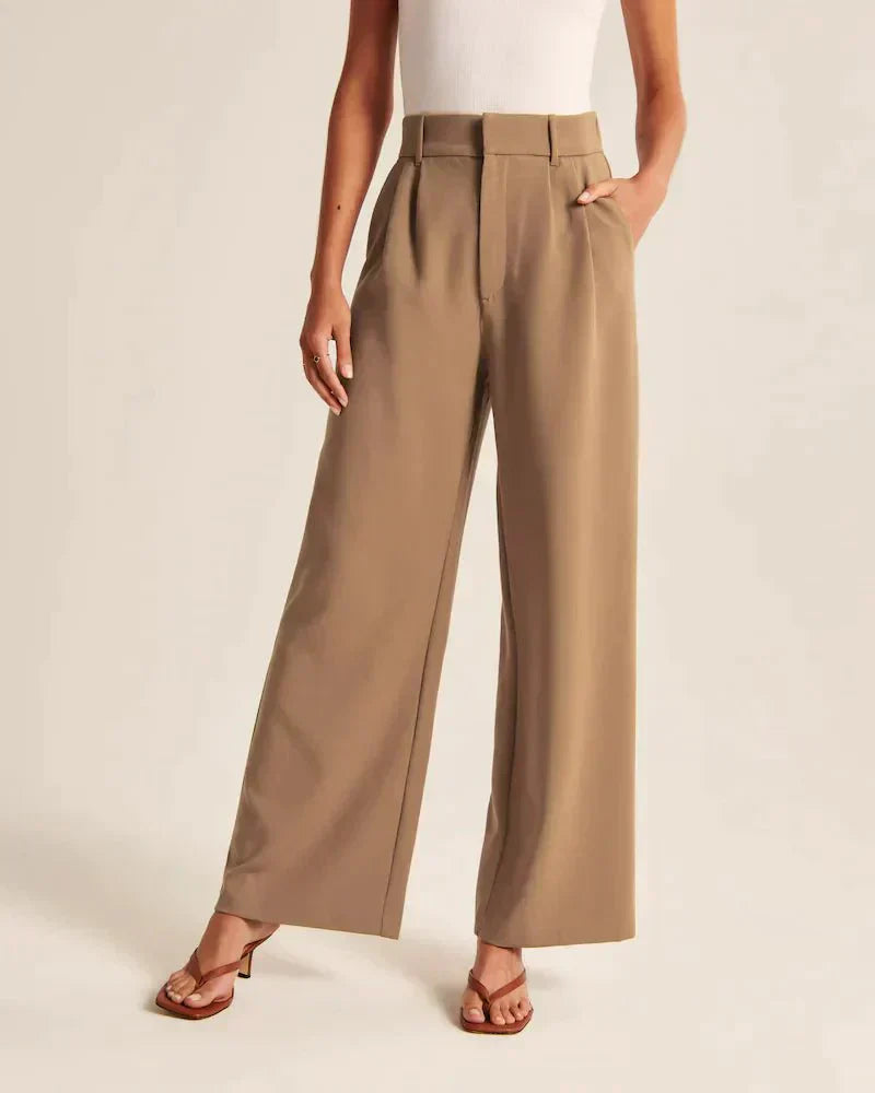 Lena | Tailored Wide-Leg Pants